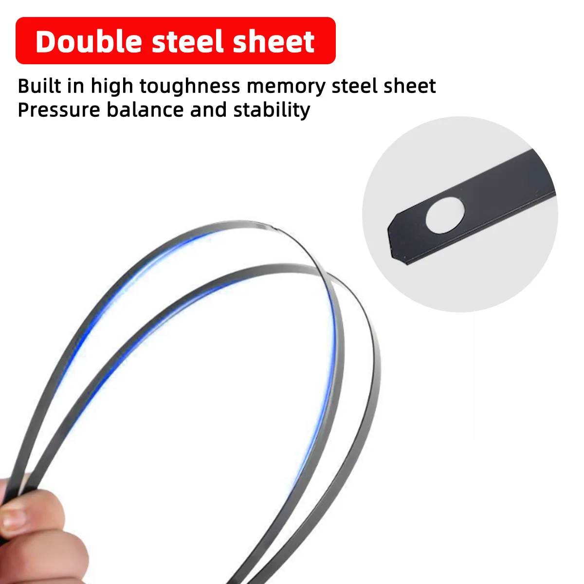 Car Windshield Wiper Blade Universal U/J Double Rubber Strip Wiper Blade Natural Rubber Strip 14"16"18"19"20"21"22"24"26" - Image 3